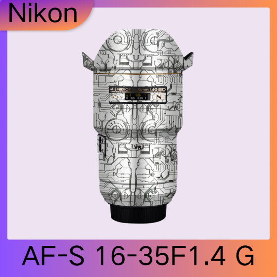 Lentes Nikon AF-S16-35F1.4 G  - Pele câmera, adesivo câmera - com alta resistência a arranhões, à prova d'água e com design elegante.